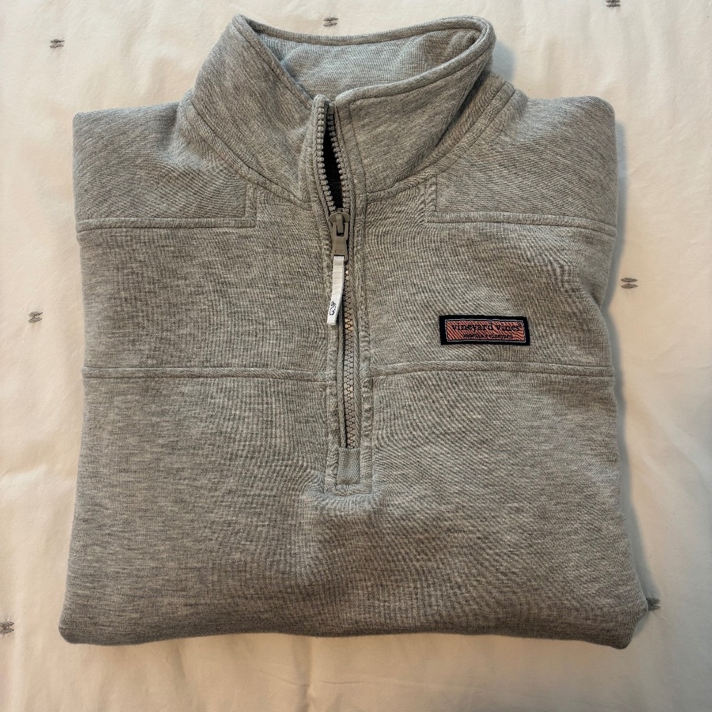 NWOT Vineyard Vines Shep Shirt Gray Dreamcloth Size Medium